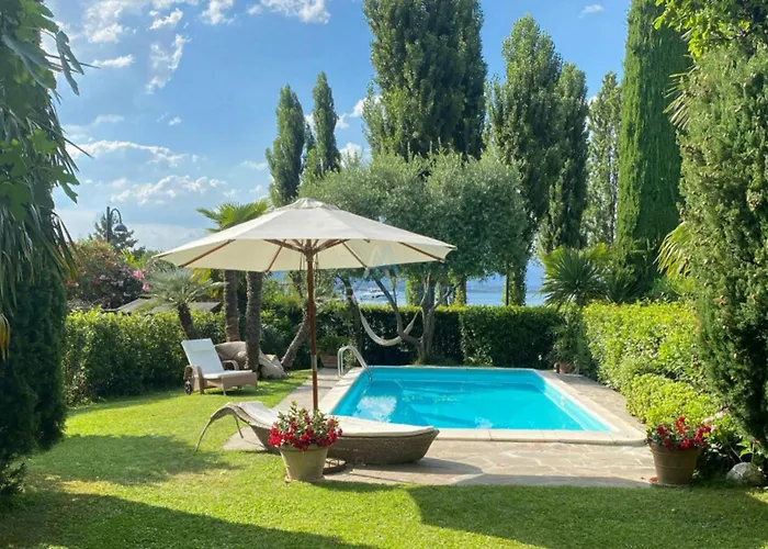 Villa Bionda- Unique Gem With Private Pool On Lake Garda