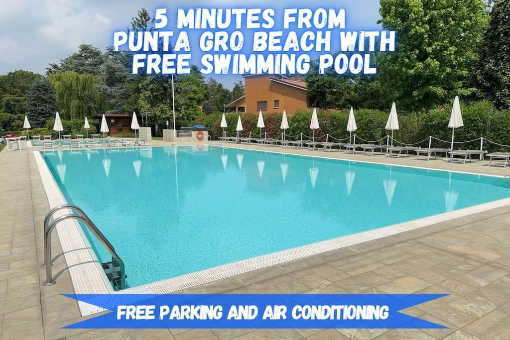 5' From Punta Gro With Free Swimming Pool * Sirmione