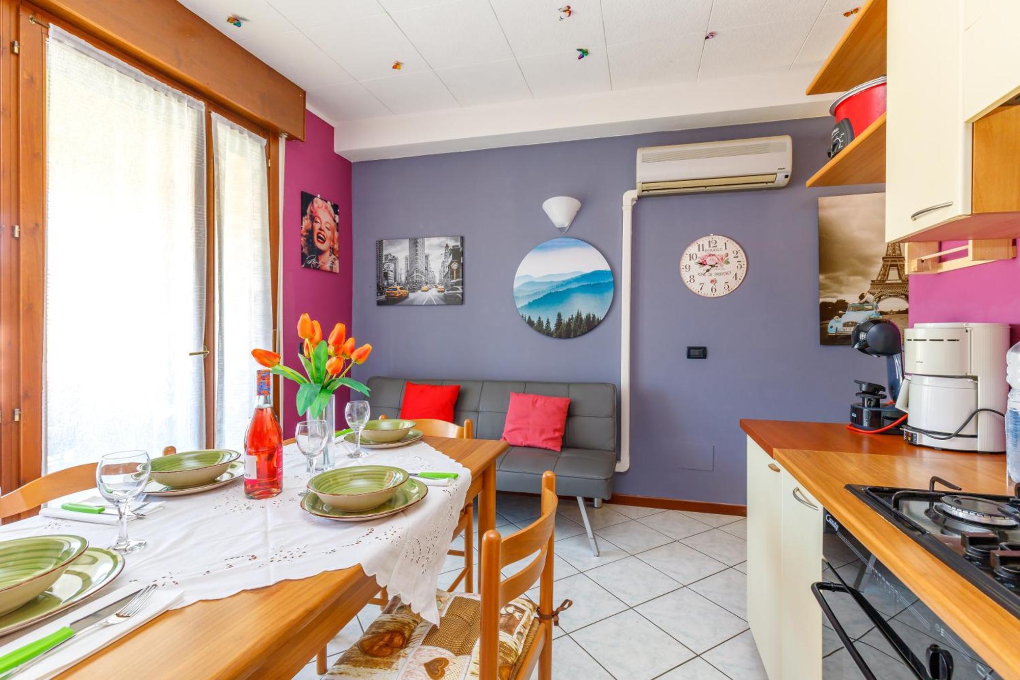 Apartment Magnolia 500m From Garda - Happy *