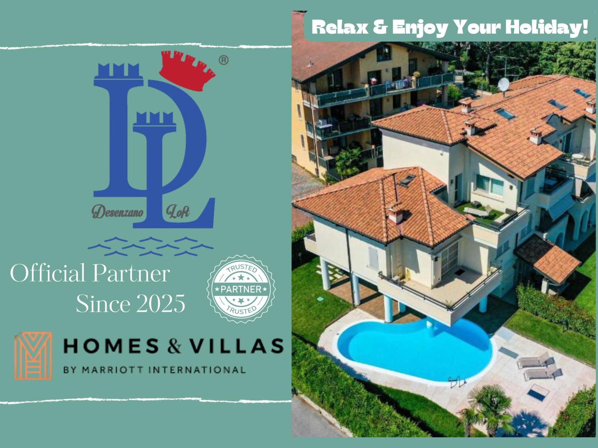 Desenzanoloft Official Partner Marriott Homes & - Bea House, With Private Garden And Share Pool